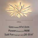 GobekUsa LED Ceiling Chandelier with Remote Control for Home Décor