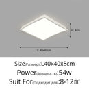GobekUsa LED Ceiling Lights: Minimalist Square Design for Bedroom, Living Room, Dining Room Lighting