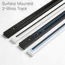 GobekUsa Aluminum Track Rail LED Ceiling Spotlight Linear Track Lighting System.