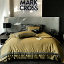 GobekUsa 1400TC Egyptian Cotton Luxury Bedding Set with Duvet Cover, Sheet, Pillowcases