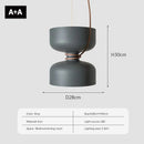 GobekUsa LED Pendant Light: Minimalist Iron Fixture for Bedroom, Living Room, Restaurants & Bars