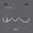 GobekUsa Gold Minimalist LED Pendant Lights for Kitchen Dining Room