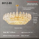 GobekUsa Crystal Rose Chandelier for Living Room Dining Bedroom 2024 French Light Luxury