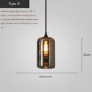 GobekUsa LED Glass Pendant Chandelier for Kitchen Dining Bar Décor