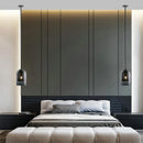 GobekUsa Glass LED Chandelier: Modern Nordic Design for Bedroom, Dining Room, and Office