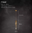 GobekUsa Branch Art Cage Crystal Chandelier for Modern Dining Room Lighting