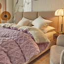 GobekUsa Dual Use Cashmere Duvet Cover: Winter Warm Plush Blanket with Double-sided Fleece