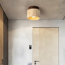 Wabi-Sabi Black Stone Pendant Light