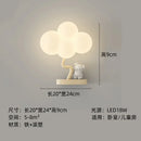 GobekUsa Kids Room LED Animal Wall Lamps - Monkey Rabbit Cloud Design