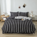 GobekUsa Cartoon Printed Bedding Set: Soft Cozy Duvet Cover, Bedsheet, Pillowcase, Single Double Bedclothes