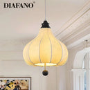 GobekUsa Japan LED Pendant Lights: Modern Chandelier for Living Room, Bedroom, Dining Room
