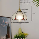 GobekUsa Blue Glass LED Pendant Lamp - Nordic Modern Hanging Light