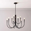GobekUsa Gold Metal Chandelier: Modern Nordic LED Lighting for Living Room, Kitchen, Dining Room