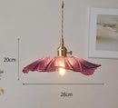 GobekUsa Blue Glass Pendant Lights - Bedroom Dinning Living Room Fixtures