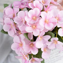 GobekUsa Begonia Silk Flower Bouquet - Home Soft Decoration Bouquet