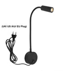 GobekUsa Adjustable Indoor LED Wall Lamp Spotlight Fixture, Aluminum, Rotatable 350°