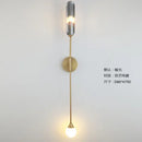 GobekUsa Golden Inclined Tube Wall Light for Modern Luxury Living Room and Bedroom