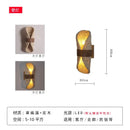 GobekUsa Japanese Wabi-Sabi Ratta Weaving Wall Sconce for Home Decor