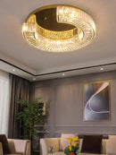 GobekUsa Crystal Ceiling Lamp: Luxury Décor for Living Room & Bedroom