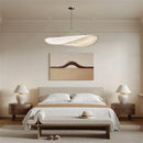 GobekUsa Japanese Style Non-Woven Chandelier - Modern Wabi Sabi Design for Living Room Bedroom.