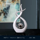 GobekUsa Ceramic Abstract Figurine Set for Elegant Home and Office Decor