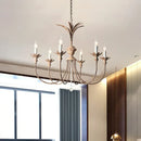 GobekUsa American Retro Chandelier for Dining, Bedroom, Staircase, and Living Room