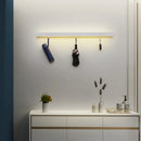 GobekUsa Acrylic LED Wall Lamps with Hooks for Bedroom Shelves & Background Wall Decor