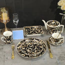 GobekUsa Black Unicorn Series Kitchenware & Tableware Set