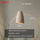 GobekUsa Cement Chandelier Light: Designer Home Decor for Living Room, Bedroom, and Bar