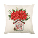 GobekUsa Christmas Snow Elk Pillow Cover for Festive Home Decor