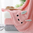 GobekUsa Cartoon Soft Hand/Face Towel | Coral Fleece Quick-drying Towel