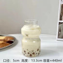 GobekUsa Borosilicate Glass Cups for Milk, Juice, Tea, Coffee - Heat-resistant & Stylish