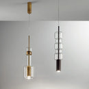 GobekUsa Cylindrical Glass Pendant Light: Modern, Nordic Design for Living Room, Restaurant, Kitchen