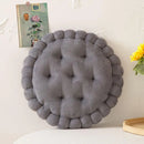GobekUsa Cookie Biscuit Cushion Soft Throw Pillow for Living Room Chair