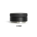 GobekUsa Coffee Distribution Tool: Adjustable Palm Tamper, Stainless Steel, 3 Angled Slopes