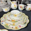 GobekUsa Easter Tulip Dinnerware Set & Serving Pieces for Home Kitchen.