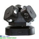 GobekUsa 12X10W 3-Head Moving Head Light with RGG Laser - Perfect for Events!