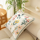 GobekUsa Chic Floral Geometric Cushion Cover - 45x45cm