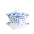 GobekUsa 350ml Ceramic Gaiwan Porcelain Tea Cup Set