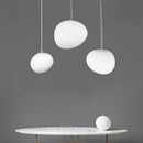GobekUsa Glass Ball LED Pendant Light - Modern White Nordic Hanging Fixture