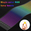 GobekUsa LED Matrix Panel: Bluetooth Programmable Logo Display for Car Windows