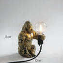 GobekUsa Gorilla Night Light Indoor Decor Resin Small Lamp