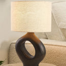 GobekUsa Japanese Wabisabi Table Lamp E27 Living Room Bedroom Decor Lighting