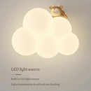 GobekUsa Kids Room LED Animal Wall Lamps - Monkey Rabbit Cloud Design