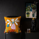 GobekUsa Christmas Picasso Style Abstract Cushion Cover for Living Room Sofa and Bed