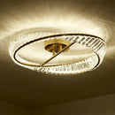 GobekUsa Crystal LED Ceiling Lights: Modern Luxury Kitchen Dining Room Lighting