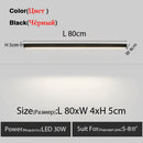 GobekUsa LED Linear Ceiling Lamp for Living Room, Dining Room, Bedroom - Minimalist Design