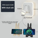 GobekUsa LED USB Reading Wall Lamp with Dimmable Metal Body and Acrylic Shade