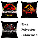 GobekUsa Jurassic Park Dinosaur Pillowcase Cover for Living Room Sofa and Chair