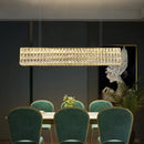 GobekUsa Crystal Circle Pendant Chandelier - Luxury Lighting for Interior Decoration
